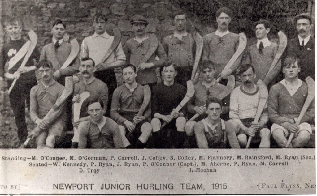 Newport Junior Hurling Team 1915